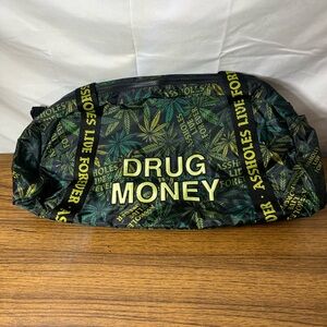 Assholes Live Forever "Drug Money" Duffle Bag Brand New 20’
